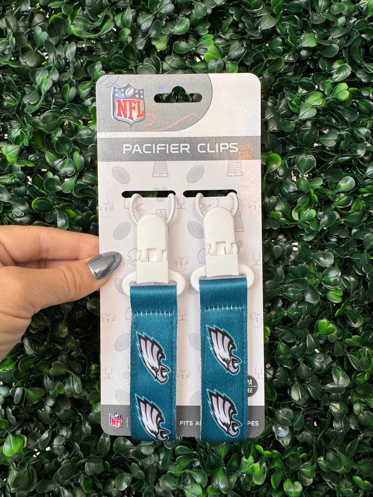 Eagles Pacifier Strap