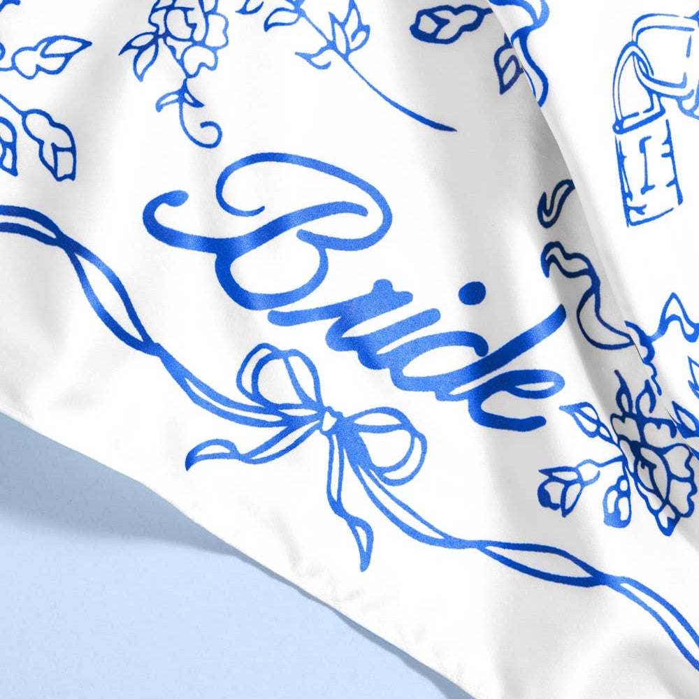 Bride Silk Scarf