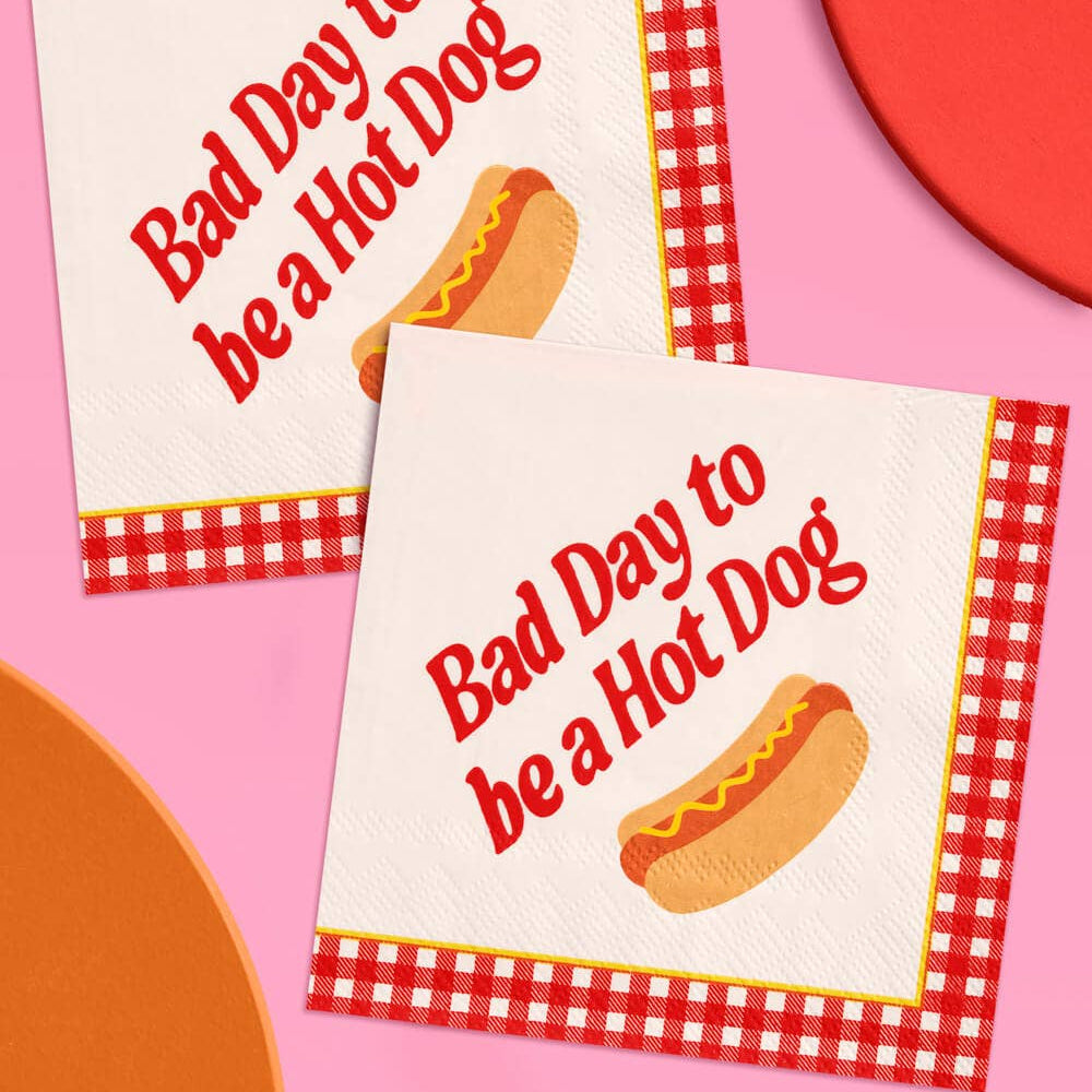 Hot Dog Napkins