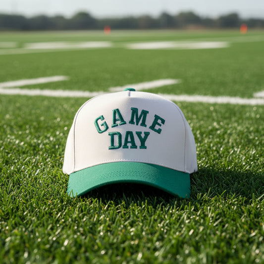Green Game Day Hat