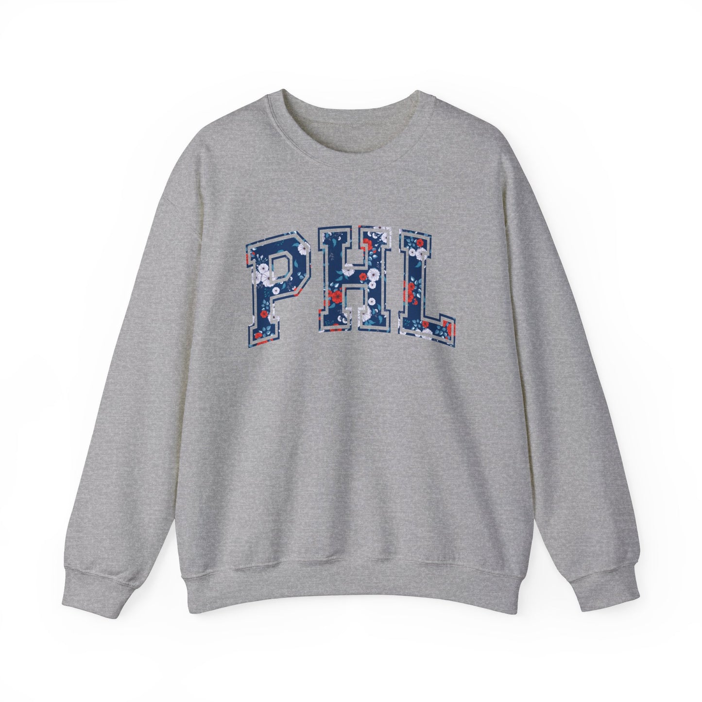 PHL Floral Festive Crewnecks