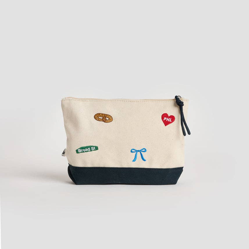 Philadelphia Icons Zipper Pouch