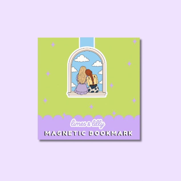 Taylor and Jessie Magnetic Bookmark