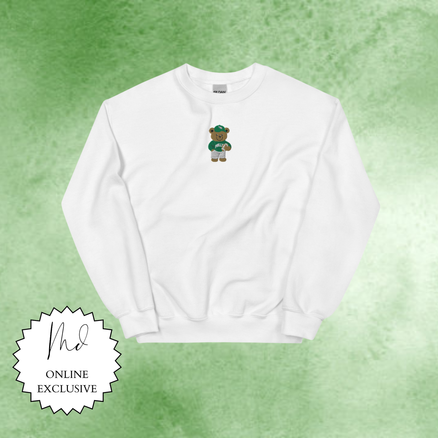 Philly Football Teddy Bear Crewneck
