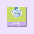 Hockey Romance Scallop Heart Magnetic Bookmark