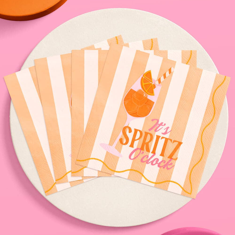 Aperol Spritz Napkins