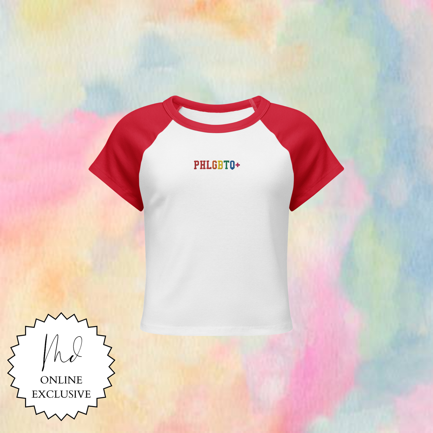 PHLGBTQ+ Women's Baby Tee