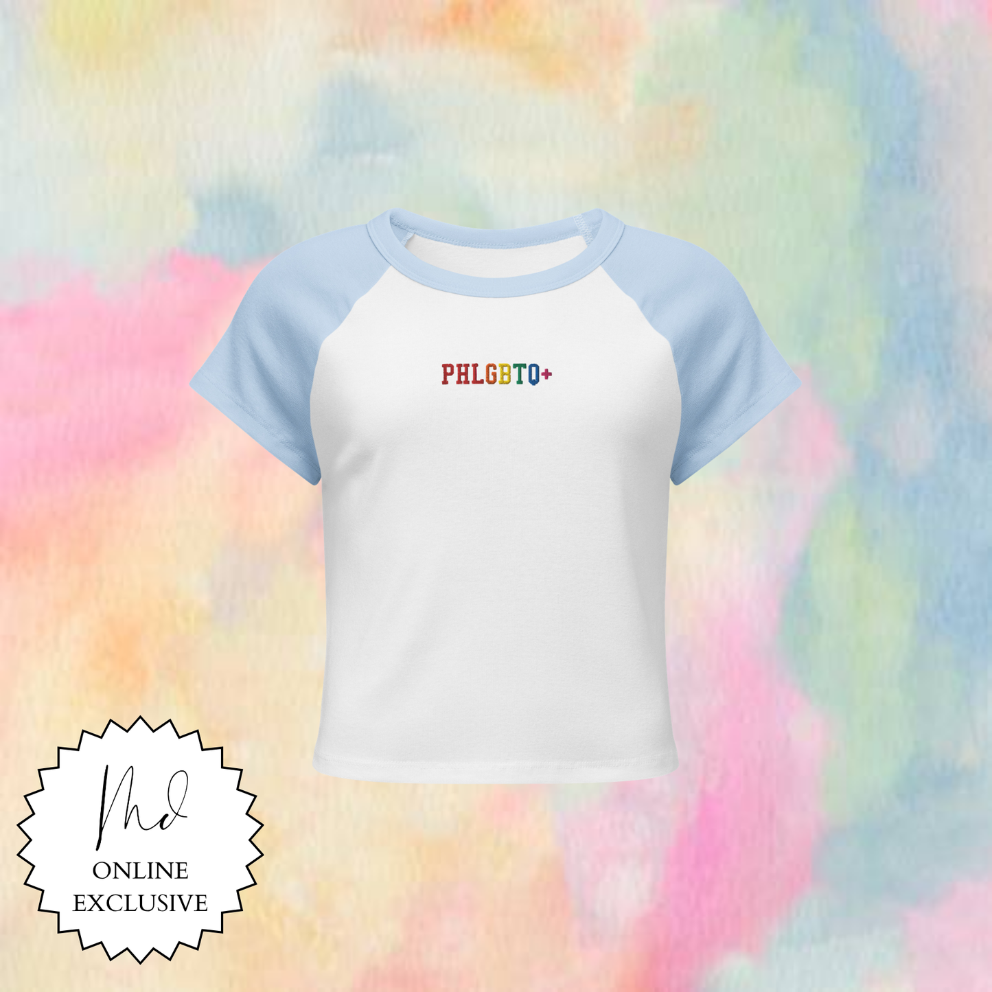 PHLGBTQ+ Women's Baby Tee