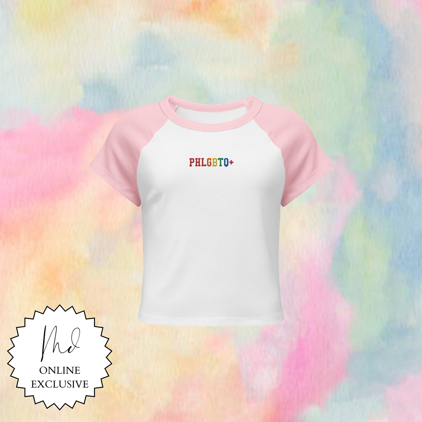 PHLGBTQ+ Women's Baby Tee