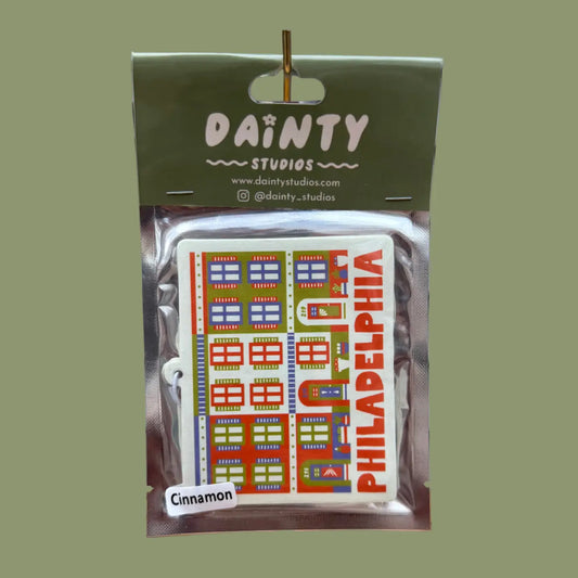 Philadelphia Row Home Car Air Freshener