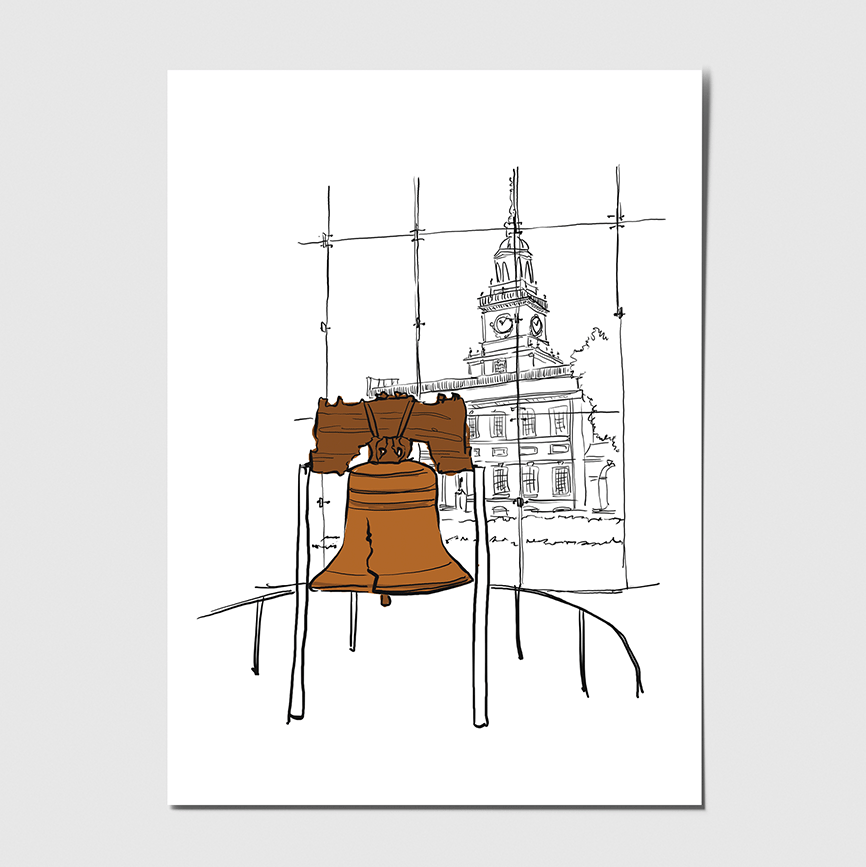 Liberty Bell Art Print