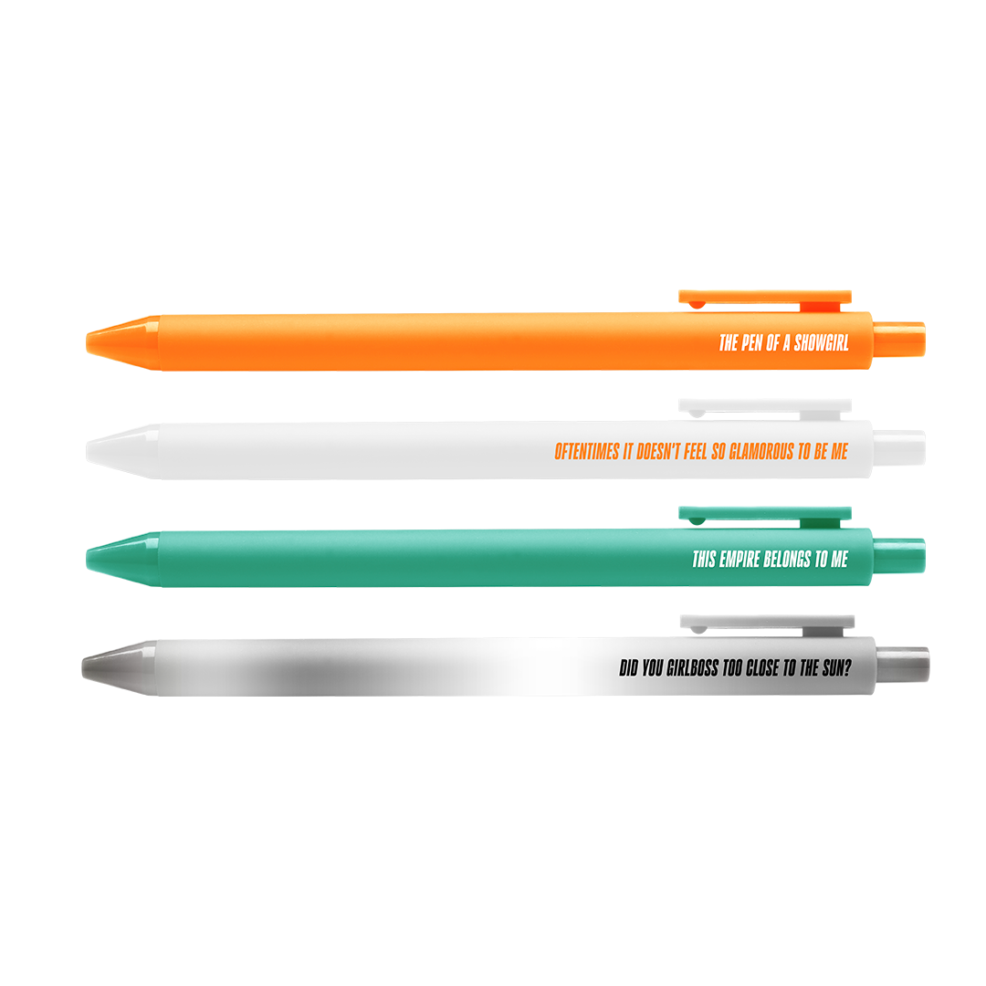 The Pens of a Showgirl Pen Set