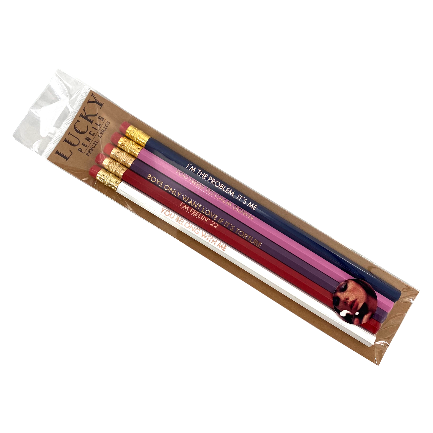 Taylor Swift Lyrics Pencil Pack