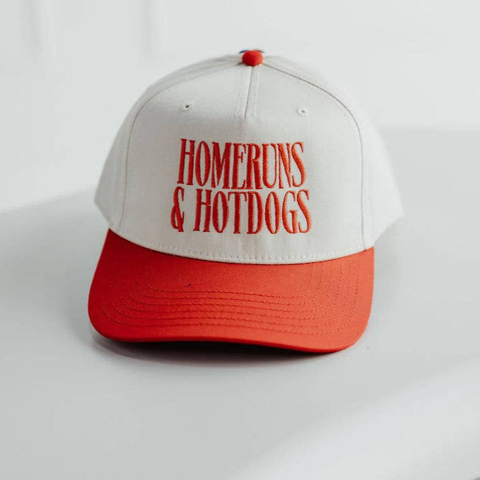Home Runs & Hot Dogs Trucker Hat