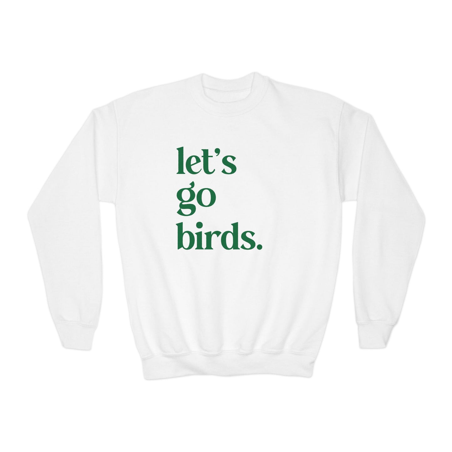 Youth Let's Go Birds Crewneck - Multiple Colors!