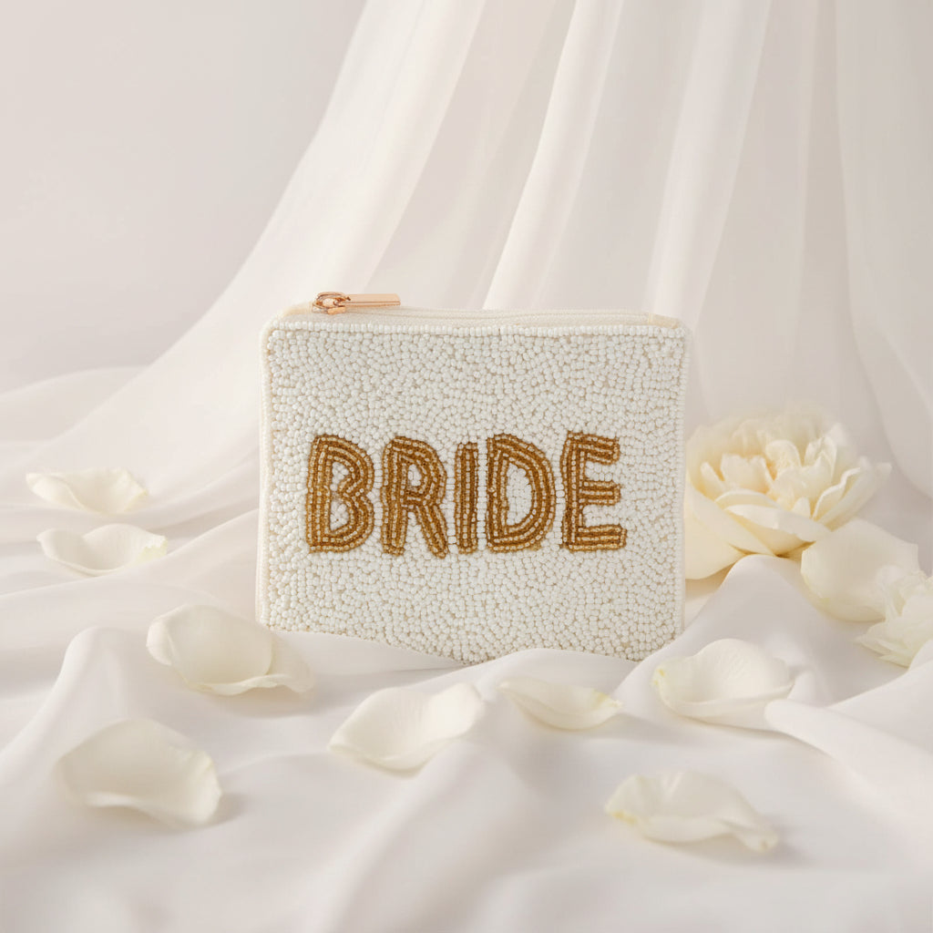 Beaded Bride Coin Purse