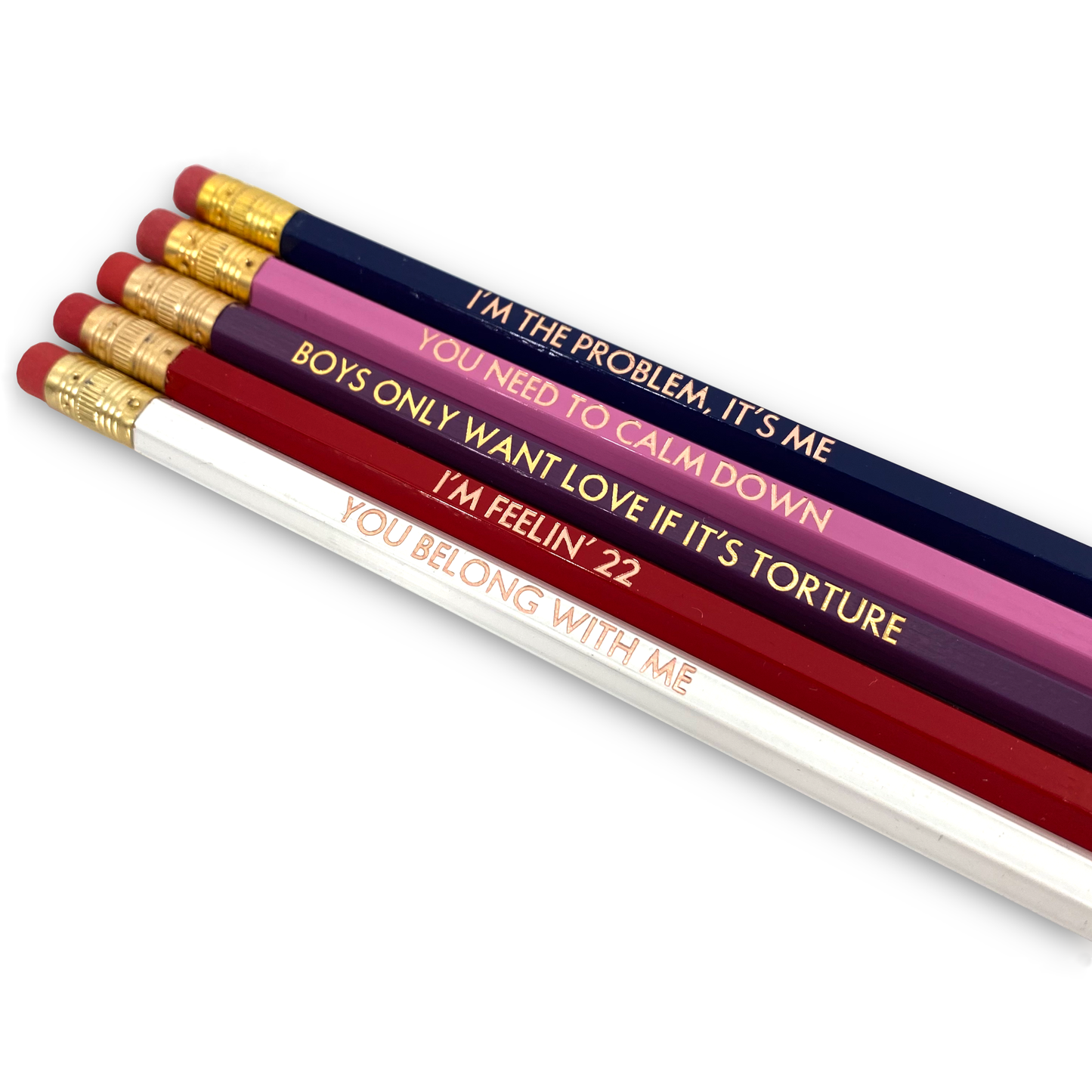 Taylor Swift Lyrics Pencil Pack