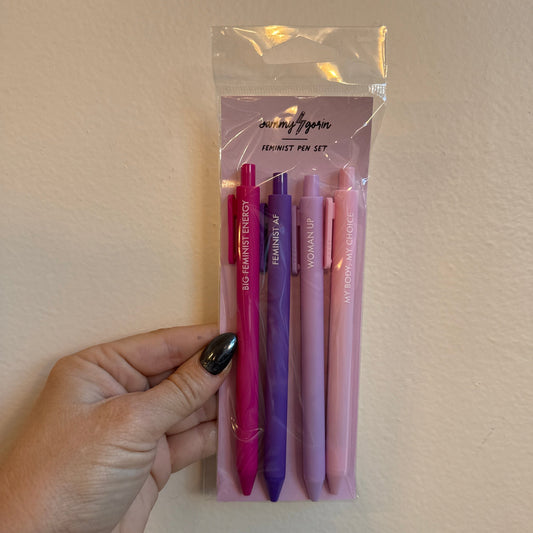 Feminist Gel Pen Set