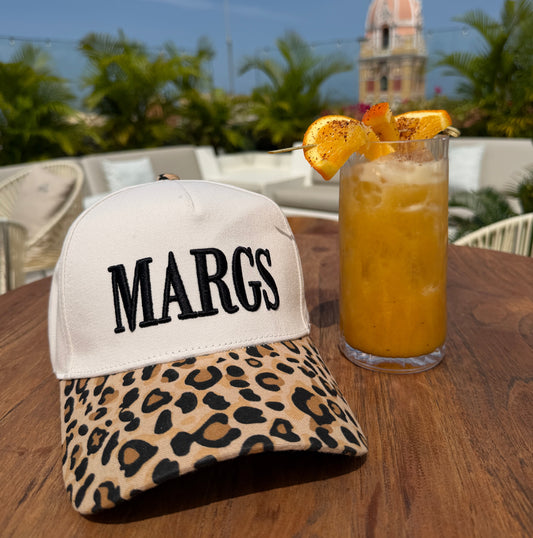 Leopard Margs Embroidered Hat
