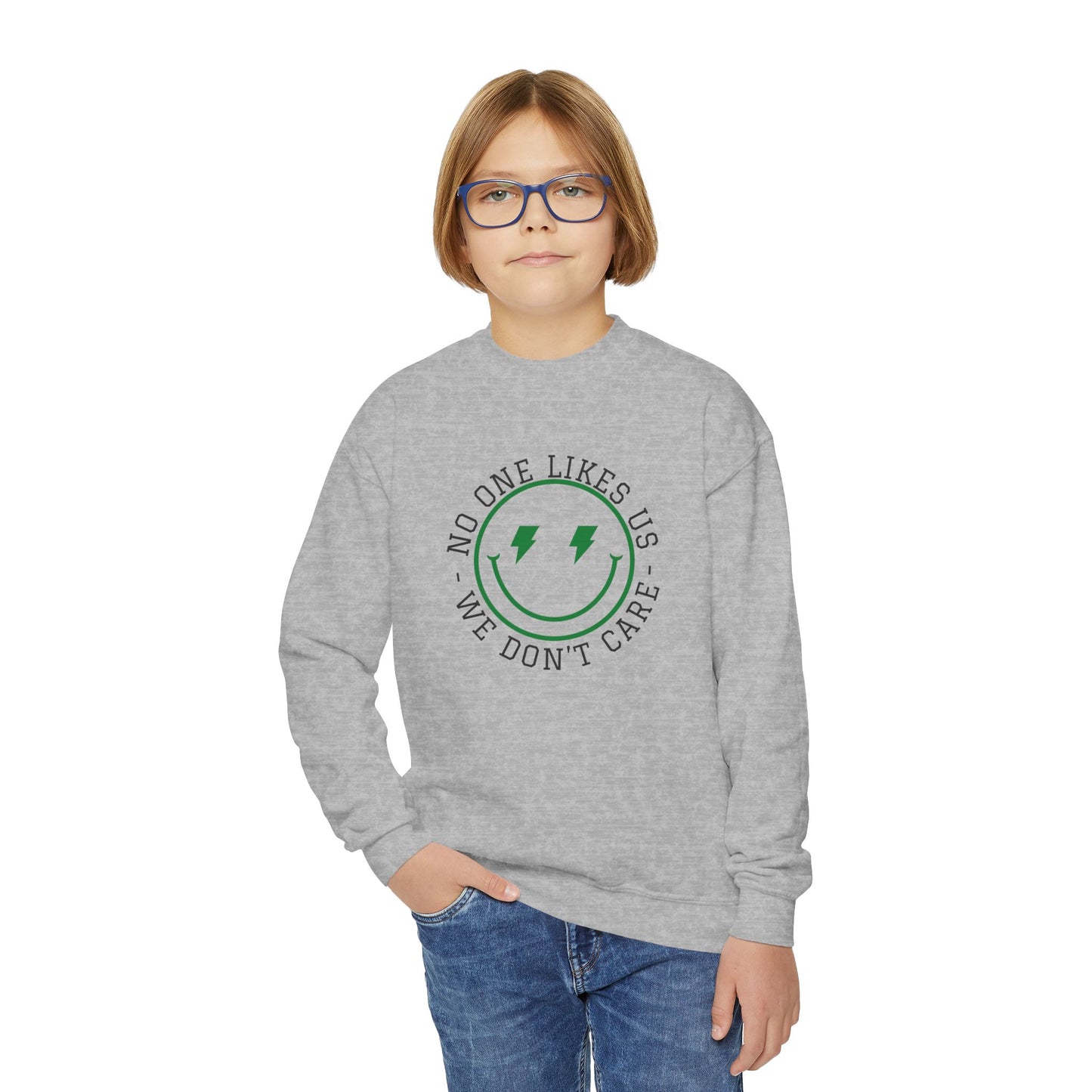 Youth No One Likes Us Crewneck - Multiple Colors!