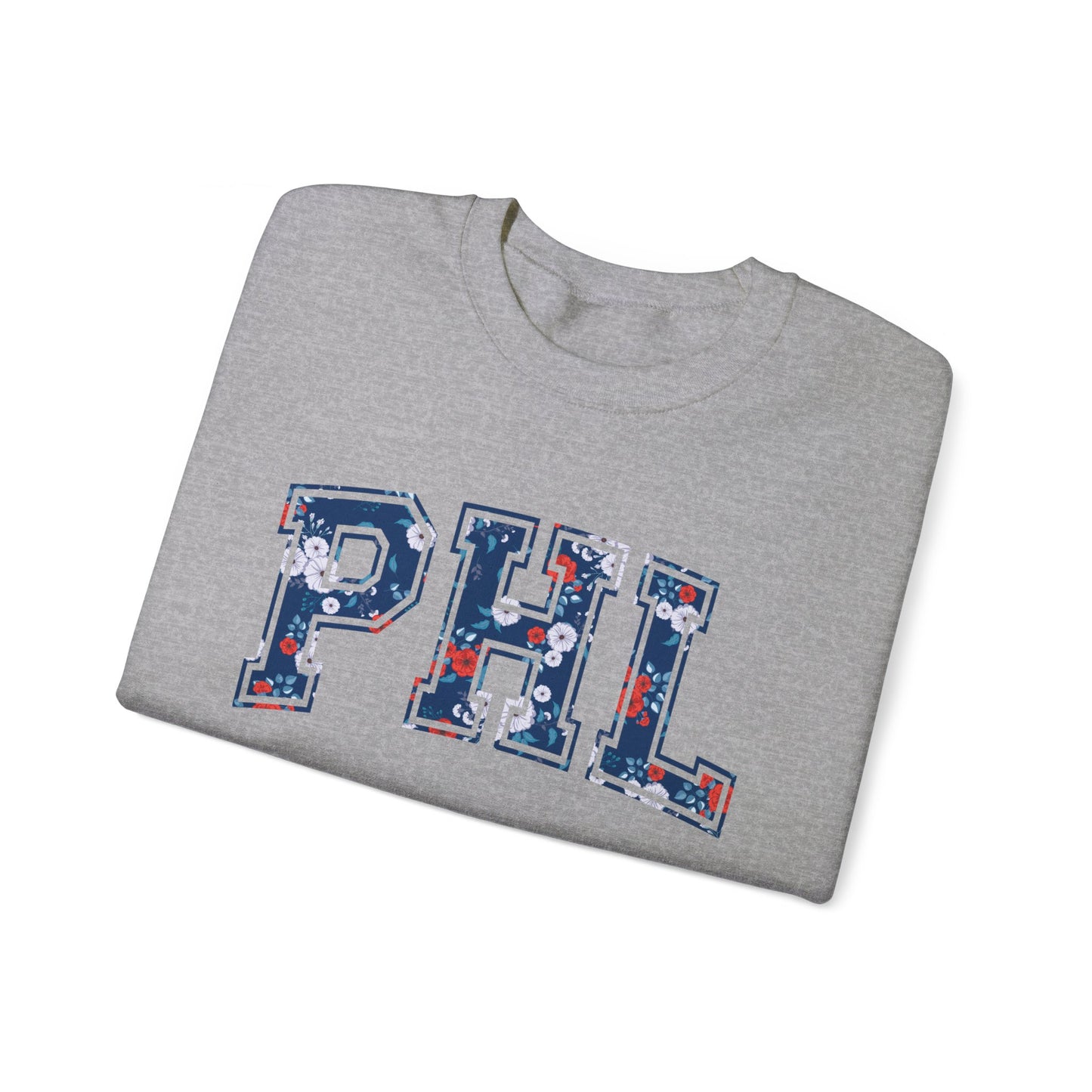 PHL Floral Festive Crewnecks