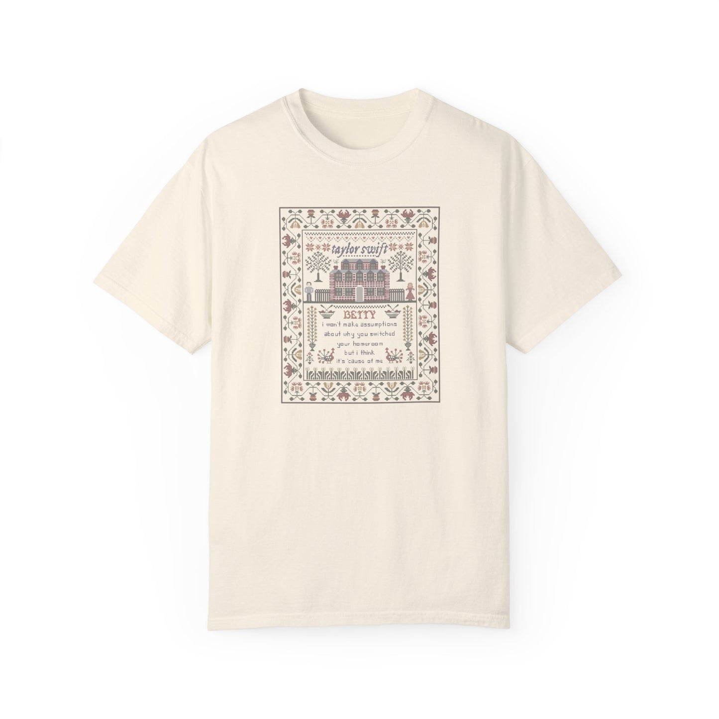 Cross Stitch Comfort Colors Tee