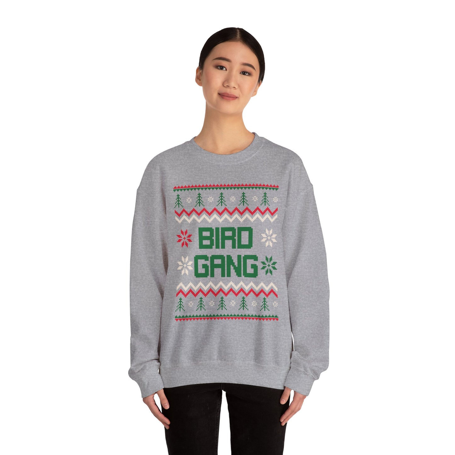 Bird Gang Ugly Sweater Crewneck