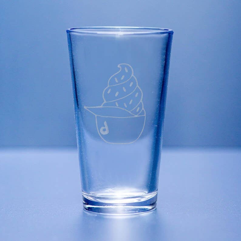 Philly Ice Cream Pint Glass