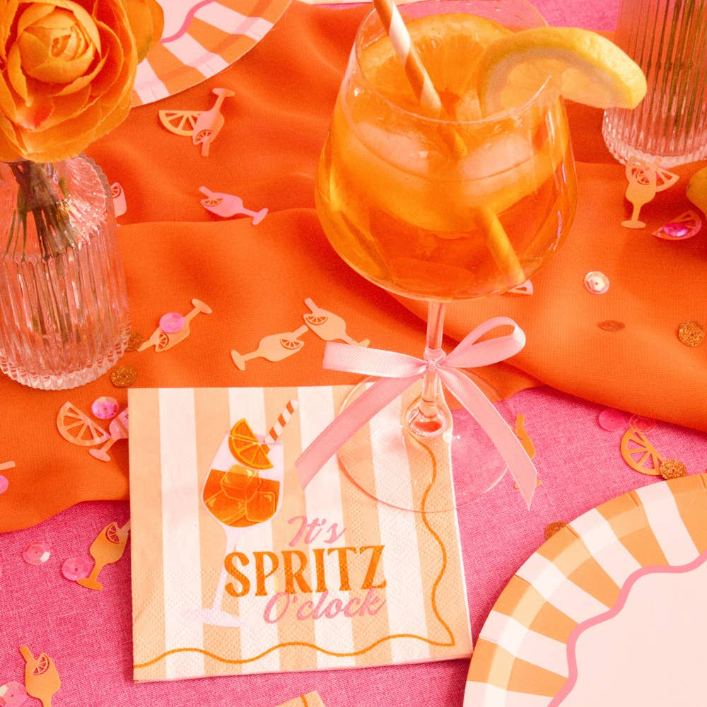 Aperol Spritz Napkins