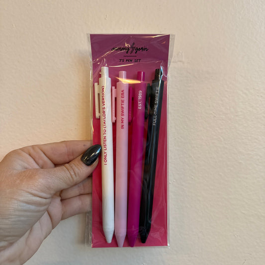 Swiftie Taylor Pen Set