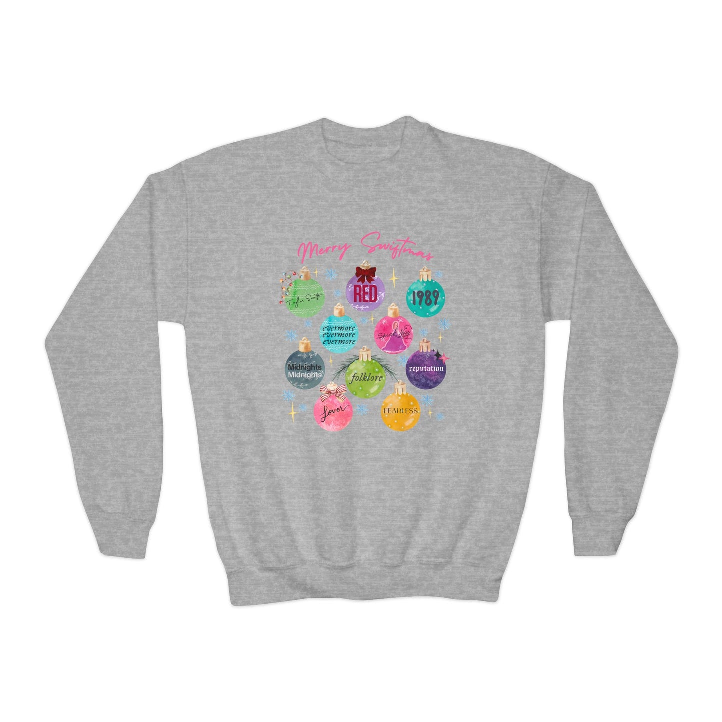 Youth Swiftmas Ornament Crewneck