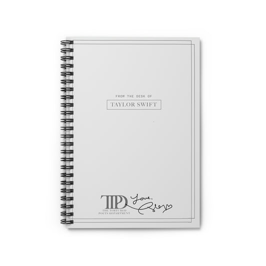 TTPD Spiral Notebook