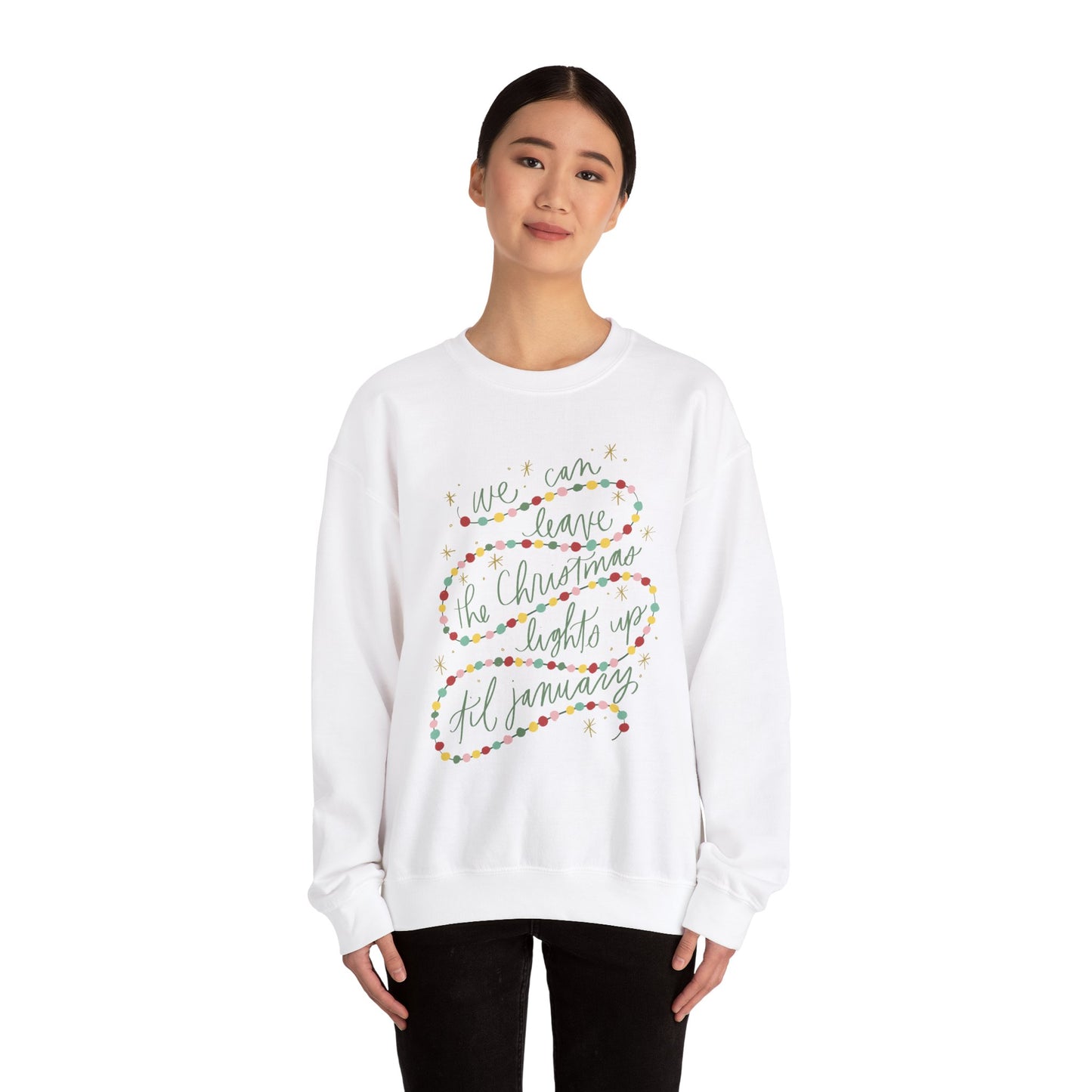 January Lights Crewneck