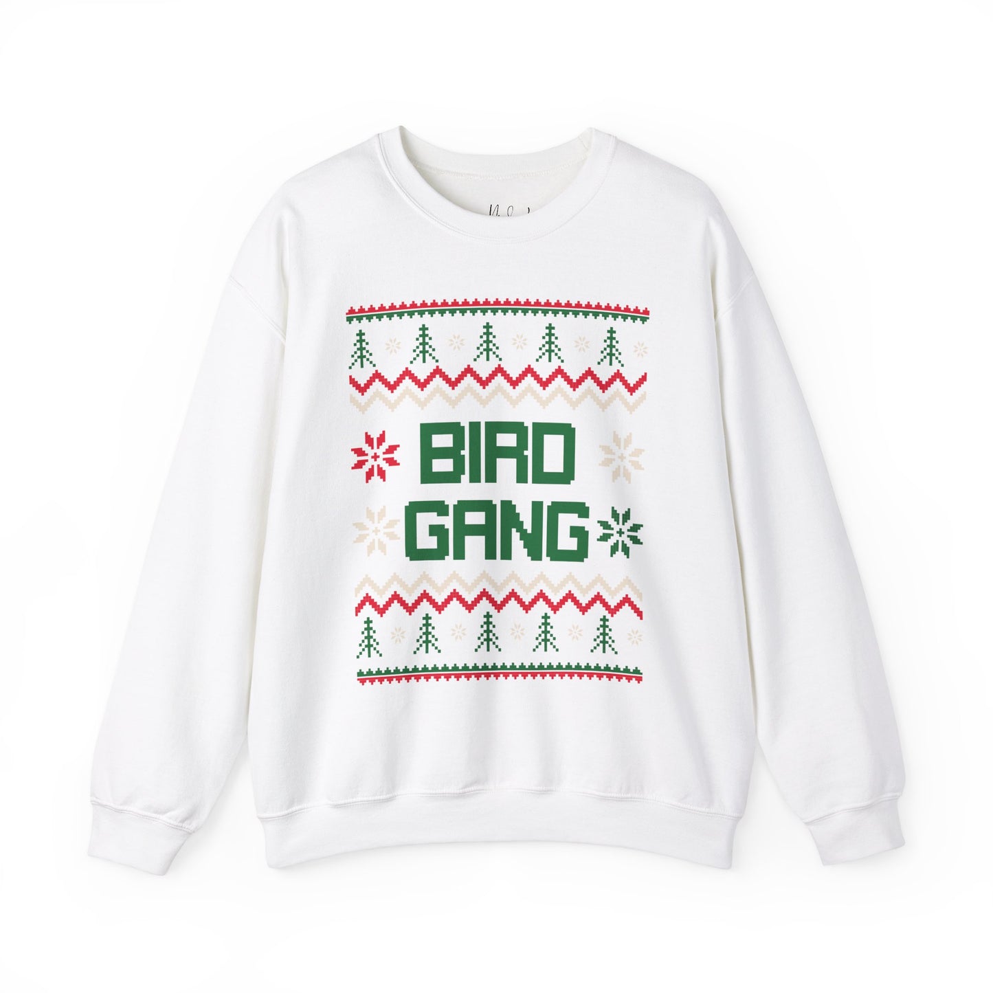 Bird Gang Ugly Sweater Crewneck