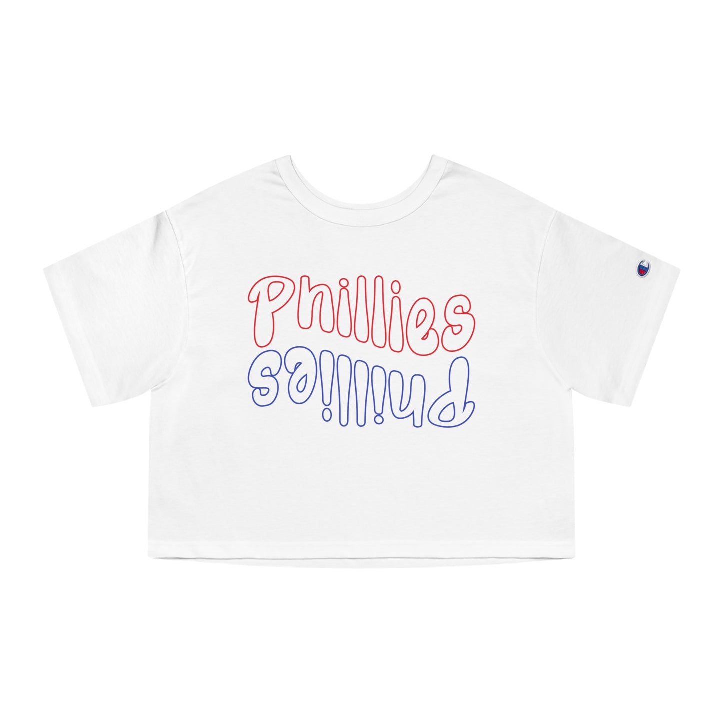 Phillies Wave Crop Top