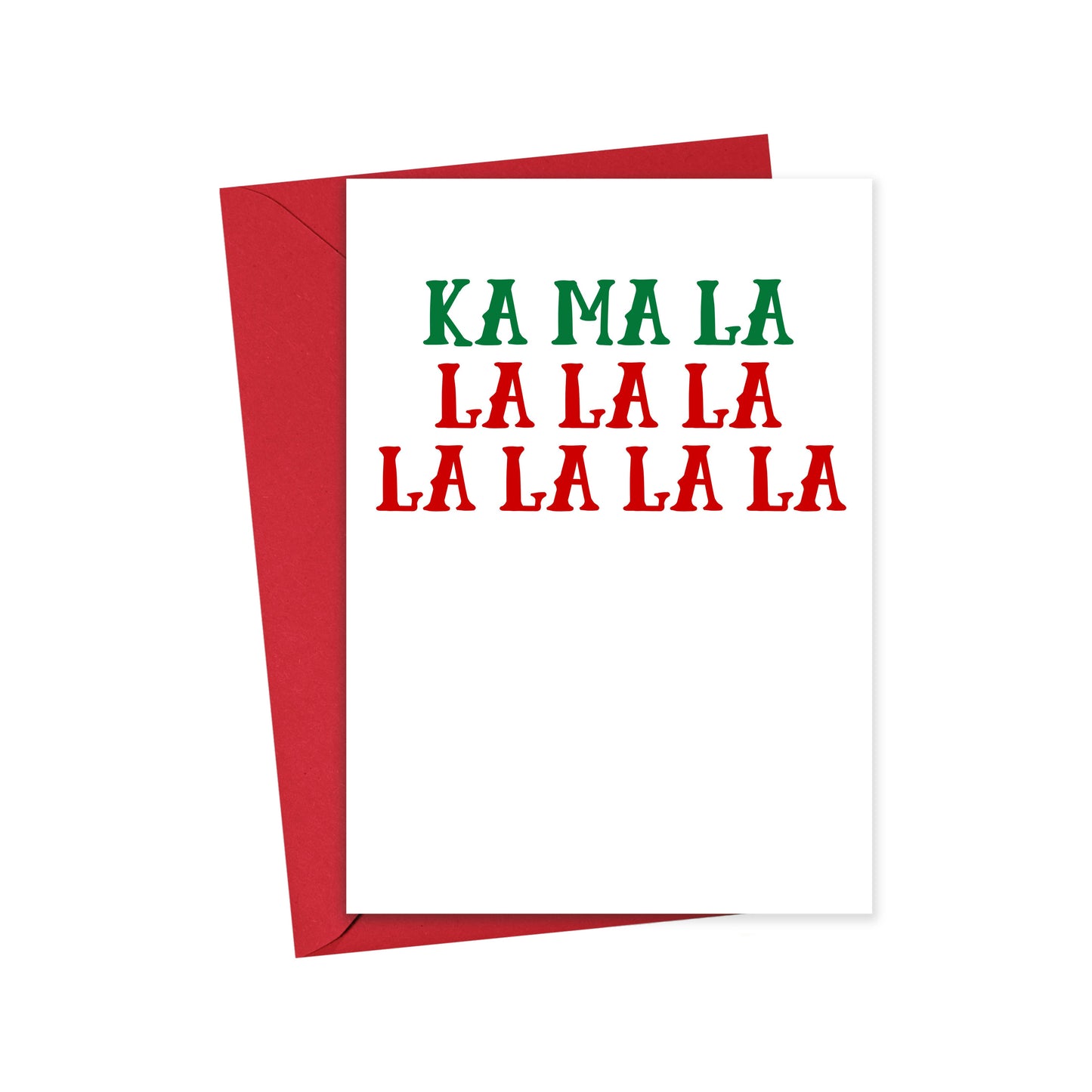 Kamala Harris Christmas Card