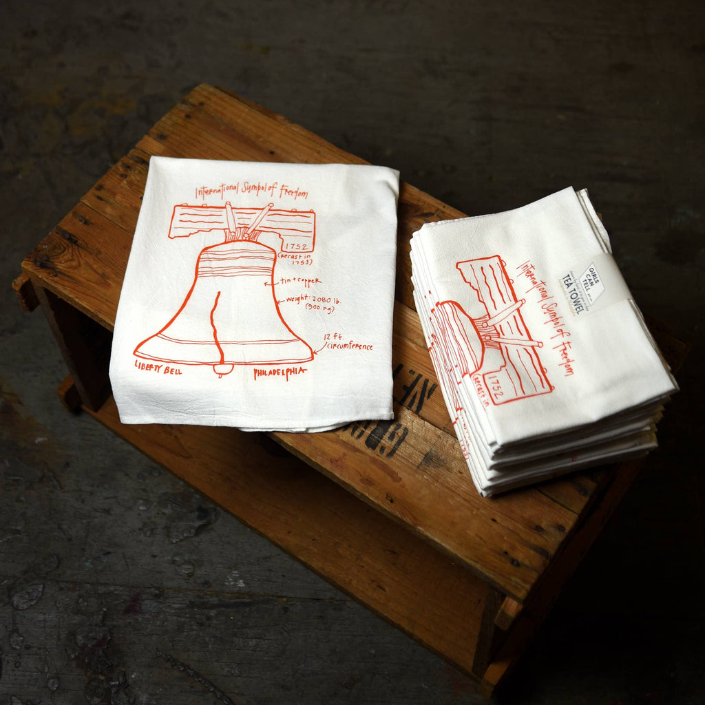 Liberty Bell Tea Towel