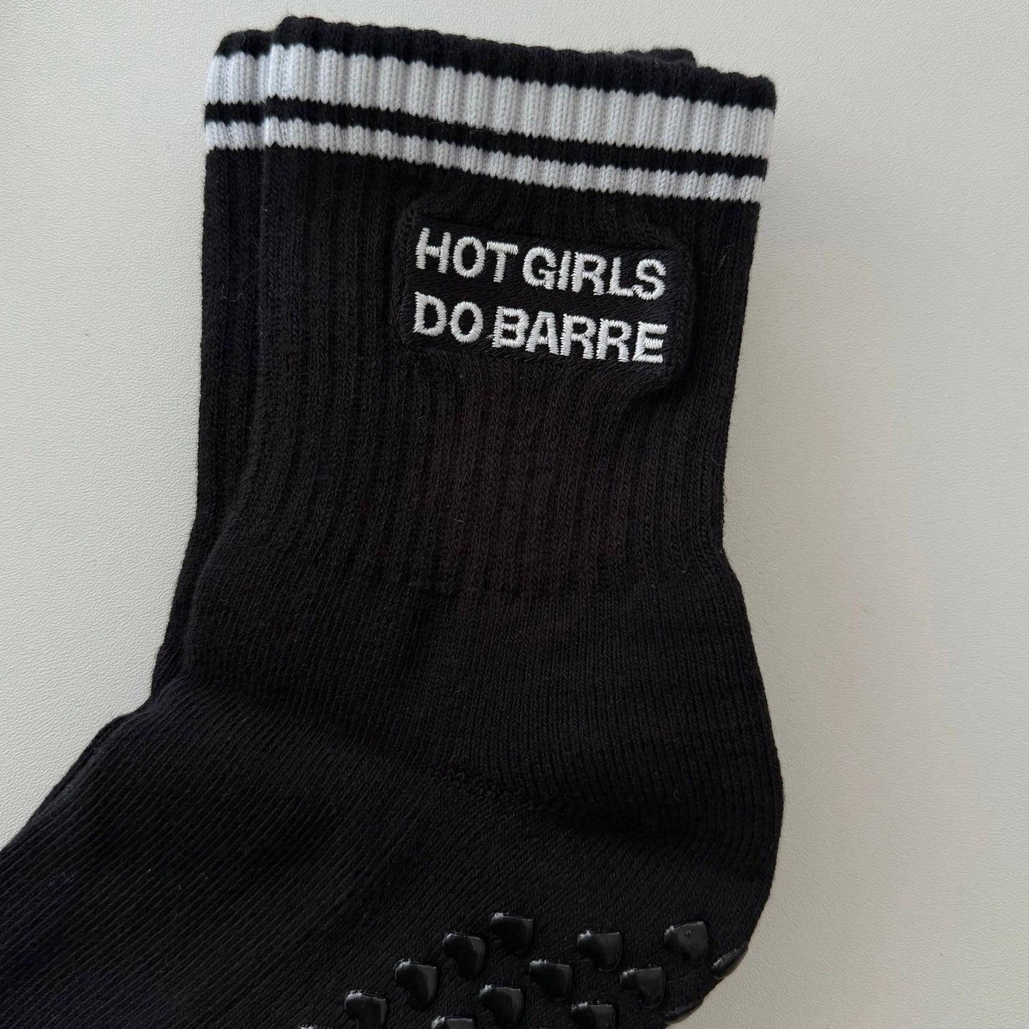Hot Girls Do Barre Grip Socks