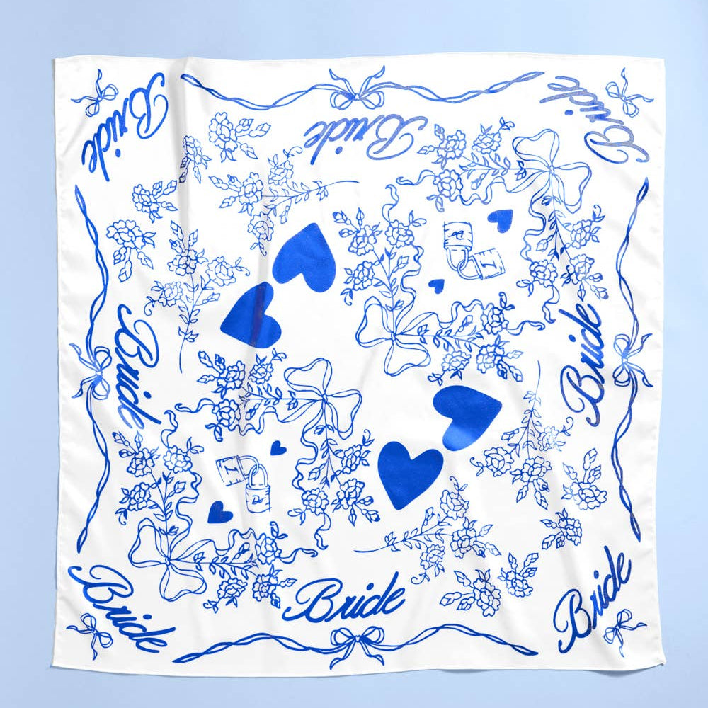 Bride Silk Scarf