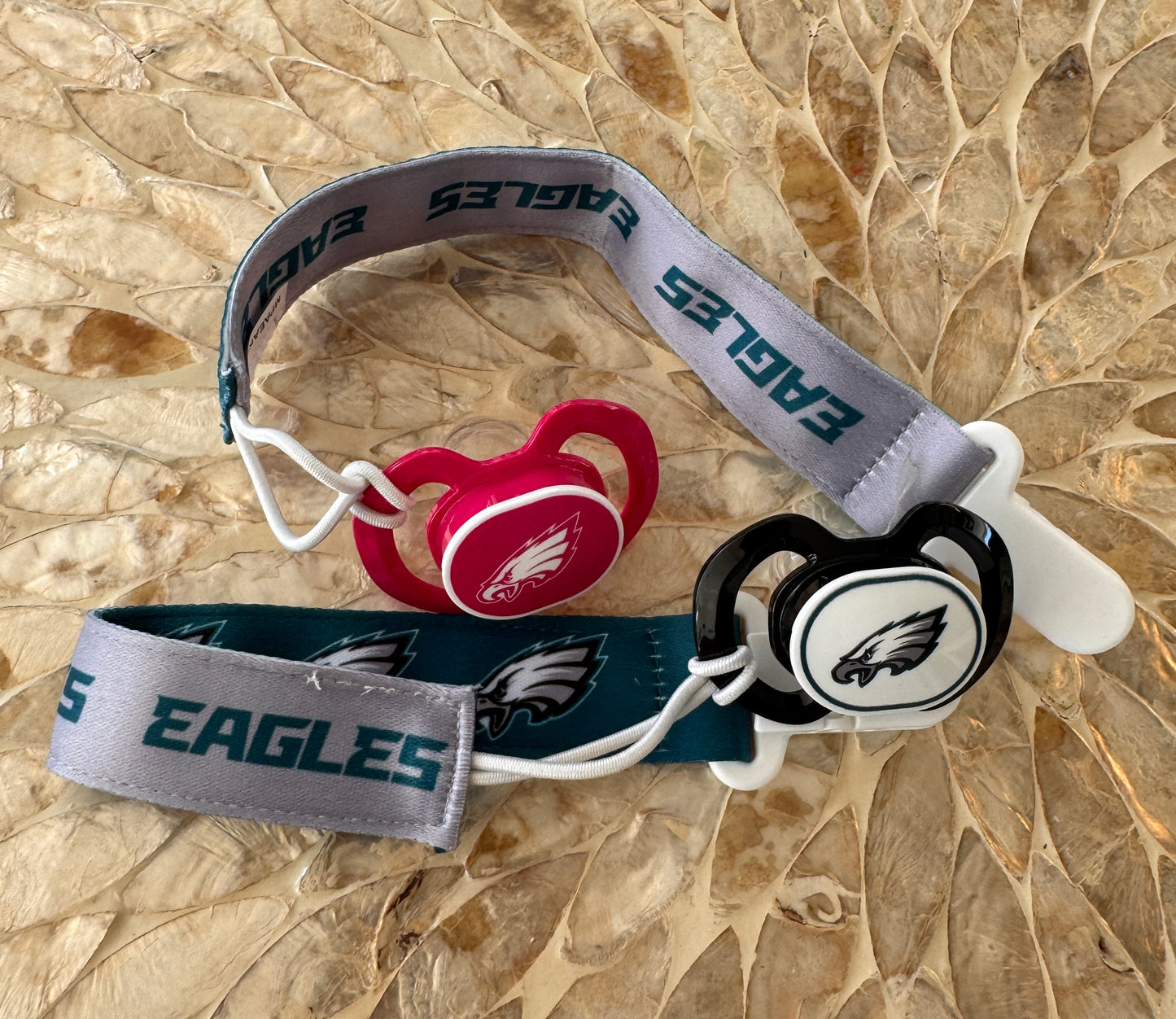 Eagles Pacifier Strap