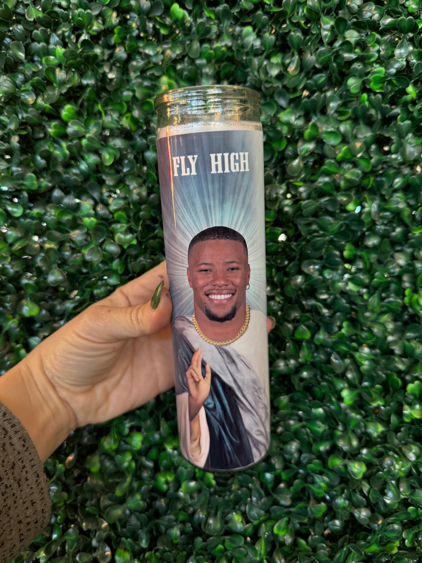 Saquon Barkley Prayer Candles