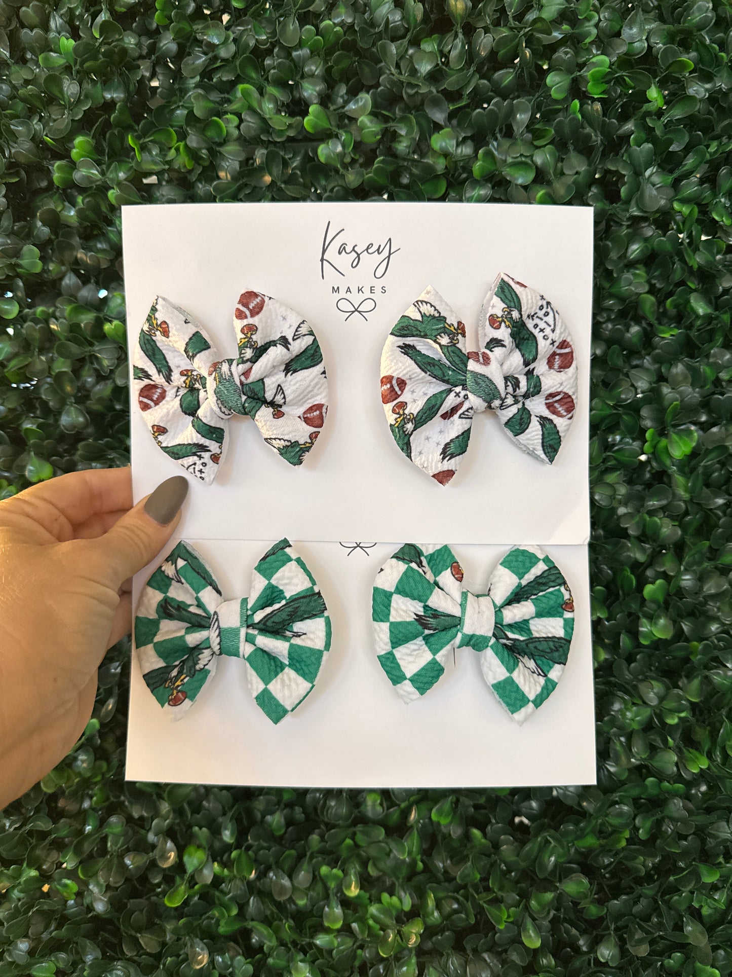 Kids Eagle Pigtail Bows