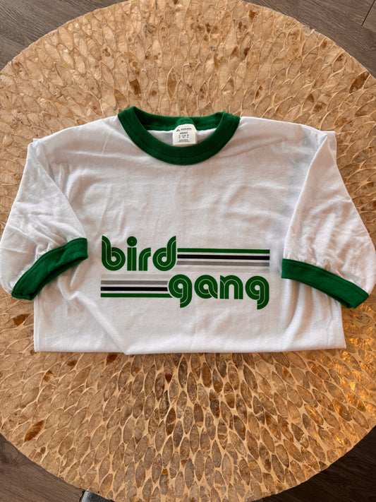 Bird Gang Ringer Tee