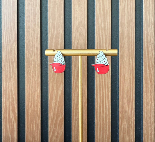 Phillies Ice Cream Earrings