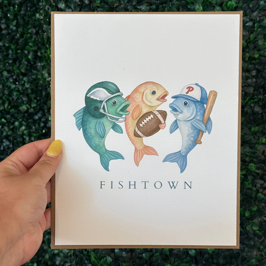 Fishtown Sports Fish Art Print