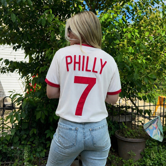 Philly Crop Jersey - Ivory