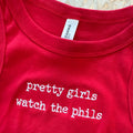 Pretty Girls Watch The Phils Tank Top