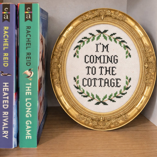 I'm Coming to the Cottage Deluxe Cross Stitch Kit