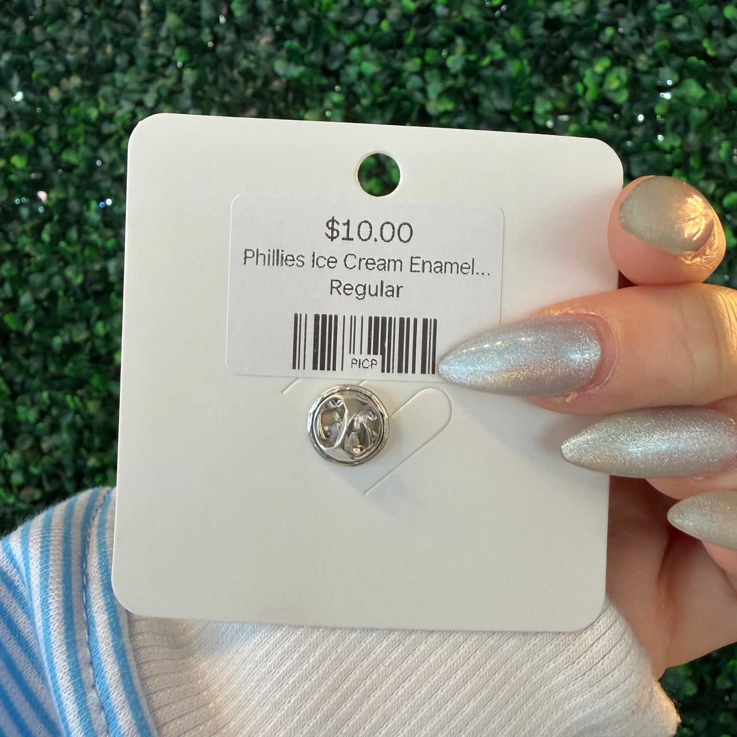 Ice Cream Helmet Enamel Pin