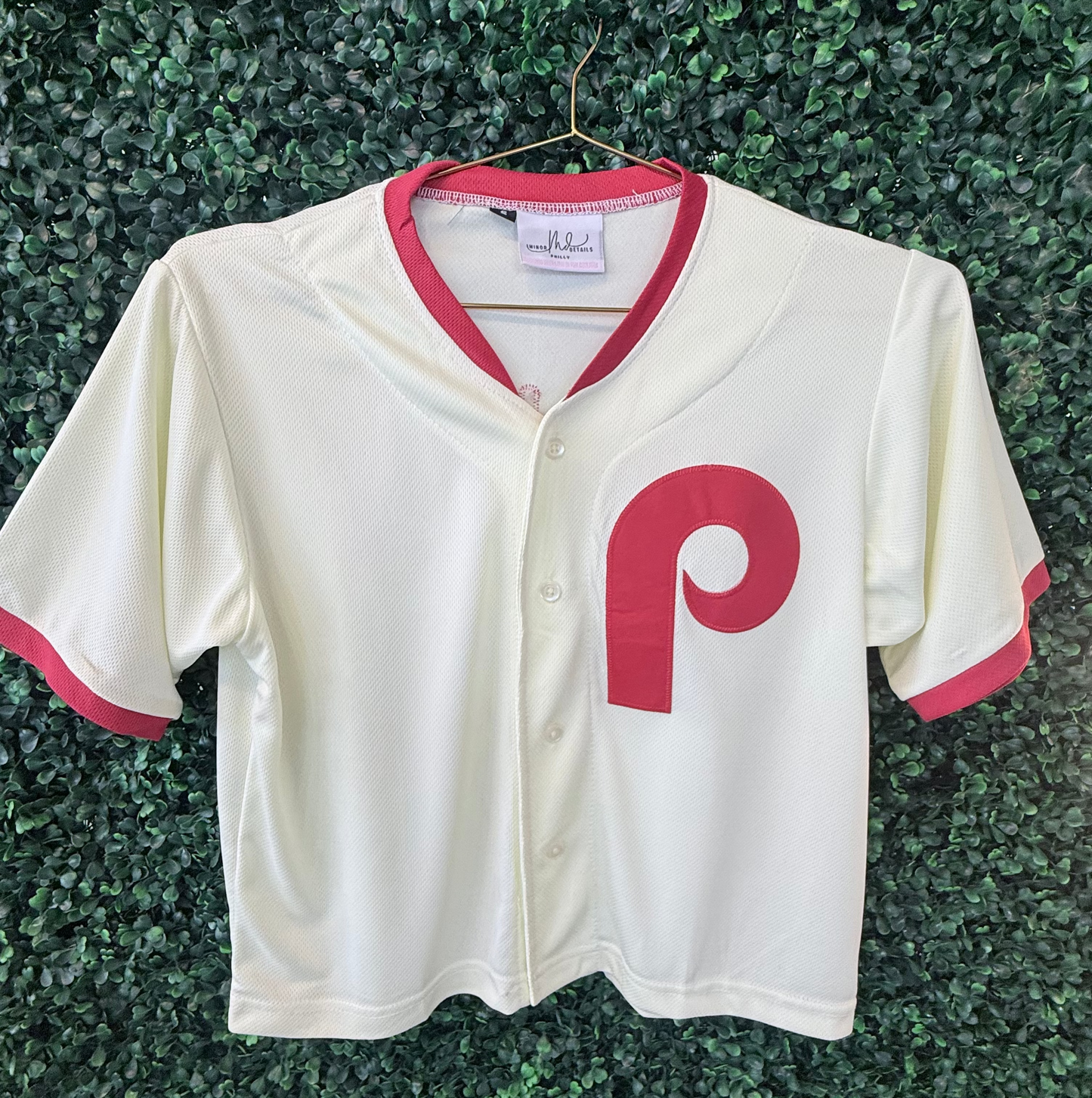 Philly Crop Jersey - Ivory